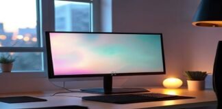 Nanoleaf's monitor stand is an all-in-one setup that brightens up your desk space Nanoleaf's monitor stand is an all-in-one setup that brightens up your desk space