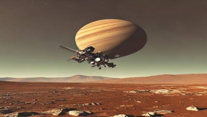 NASA shares beautiful timelapse of the Psyche spacecraft's view over Mars