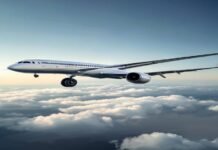New airliner sets record flying 24 hrs nonstop from Australia to France New airliner sets record flying 24 hrs nonstop from Australia to France