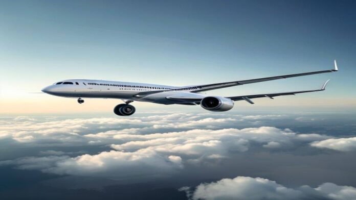 New airliner sets record flying 24 hrs nonstop from Australia to France